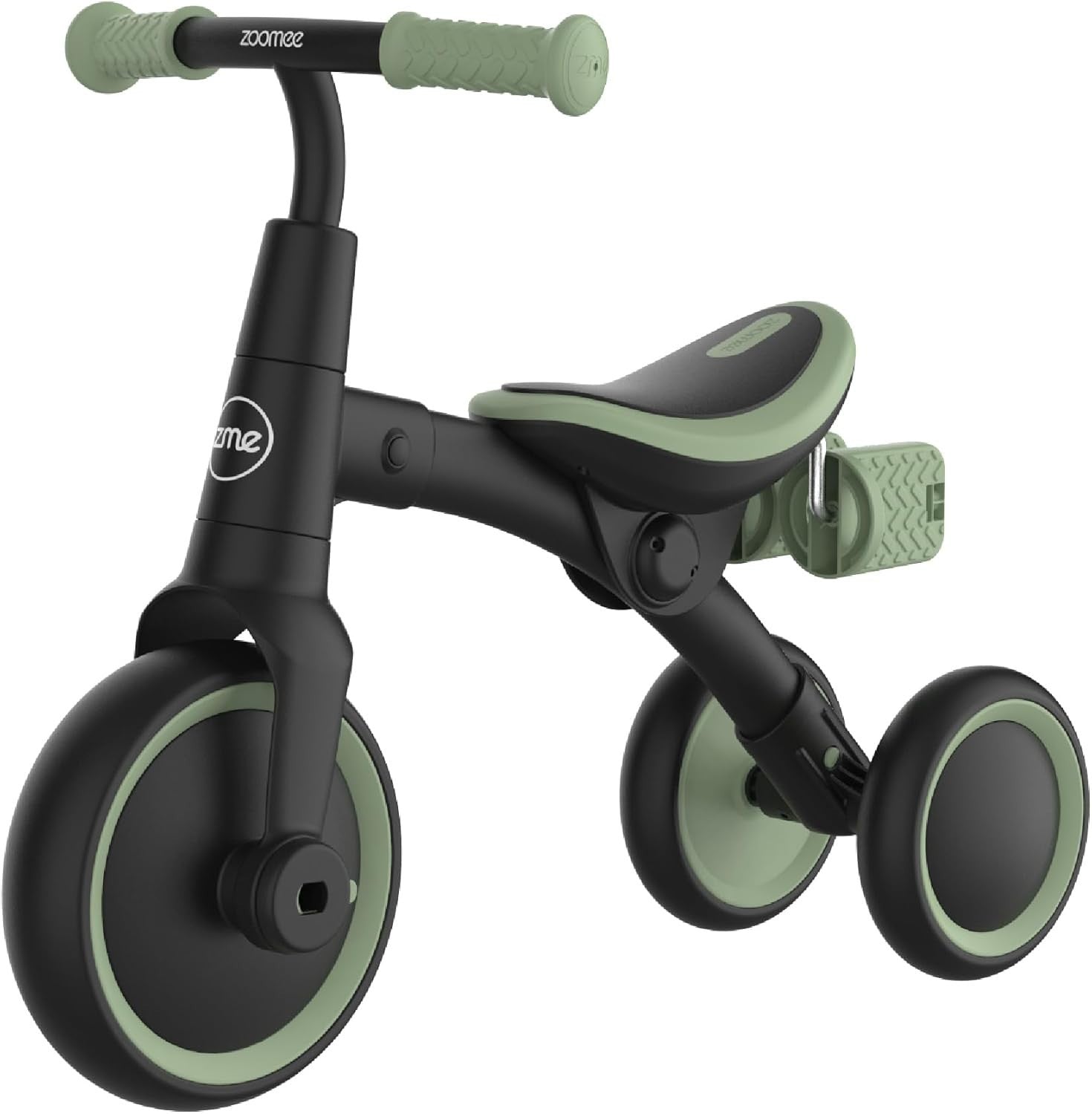 2 in 1 Toddler Balance Bike Trike Ride On Adjustable Seat 18+ Months