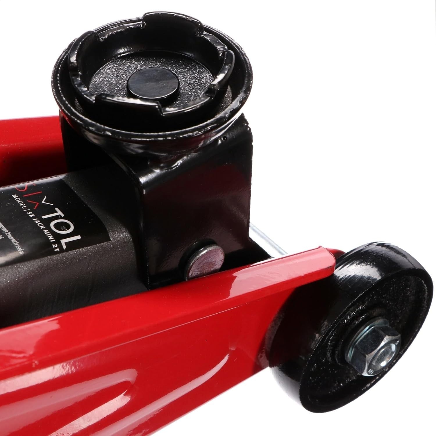 2 Ton Low Profile Hydraulic Trolley Jack 135–335mm Compact Mobile Car Lift Red