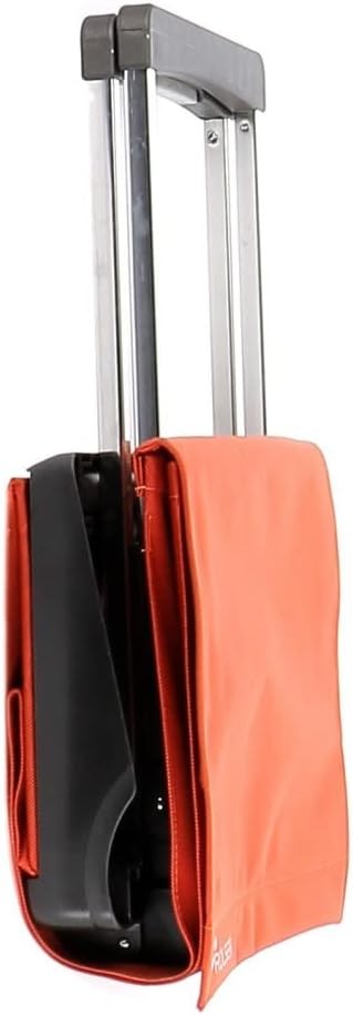 Foldable Shopping Trolley 2 Wheel Aluminium Easy Push Cart