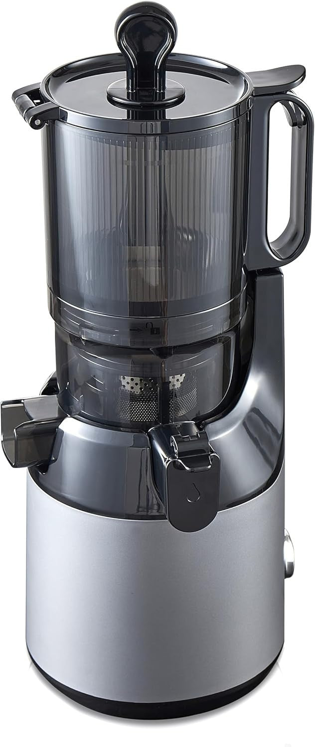Self Feeding Slow Juicer Whole Fruit Masticating 37RPM Easy Clean 300W