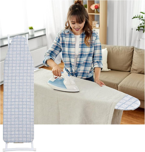 Foldable Ironing Board 107x30cm Extra Wide Lightweight with Iron Rest