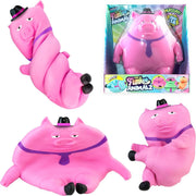 Jumbo Stretchy Pig Squishy Stress Relief Sensory Fidget Toy Pink