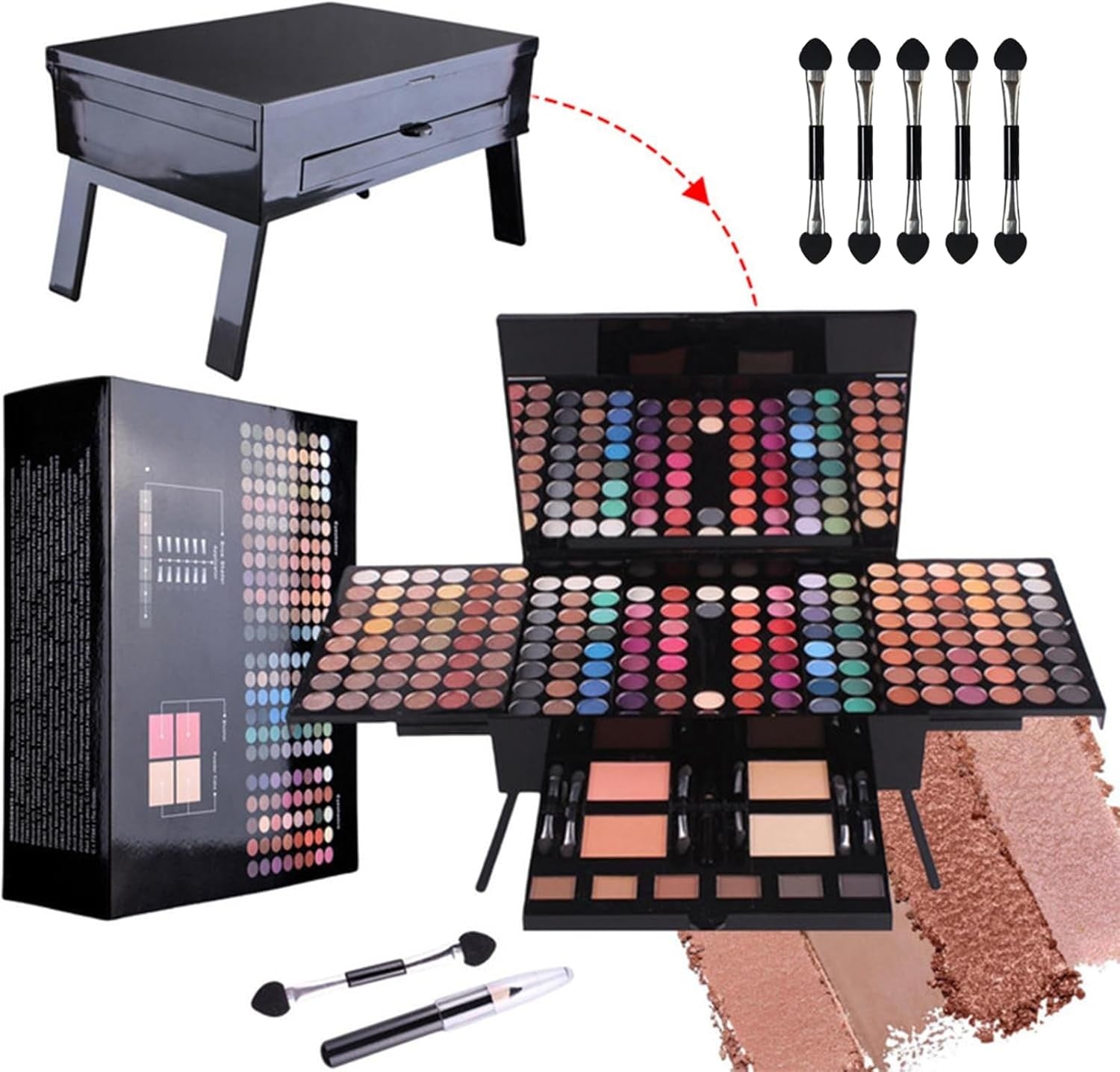 Pro Makeup Kit All in One Starter Gift Set Palette