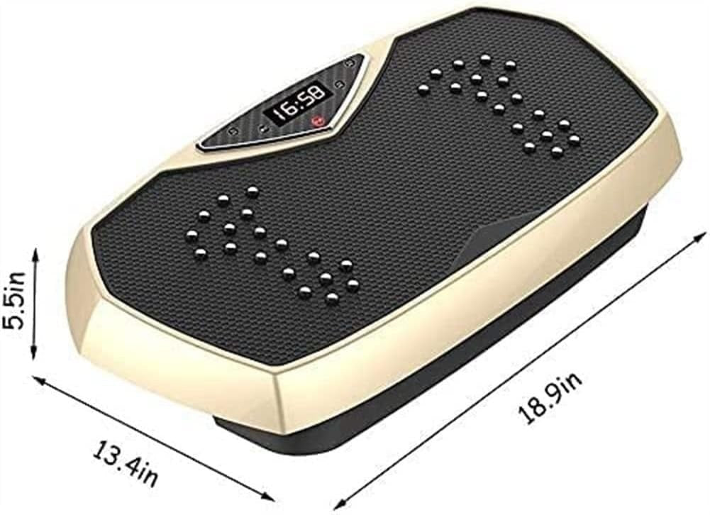 Quiet Vibration Plate Exercise Machine Whole Body Workout 120 Levels