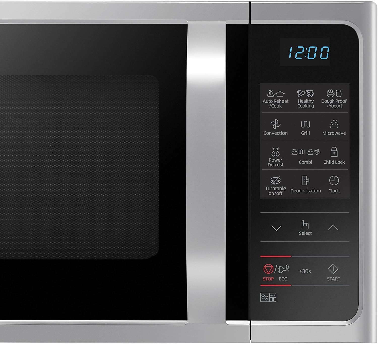 Silver 28L Combination Microwave 900W Grill Convection