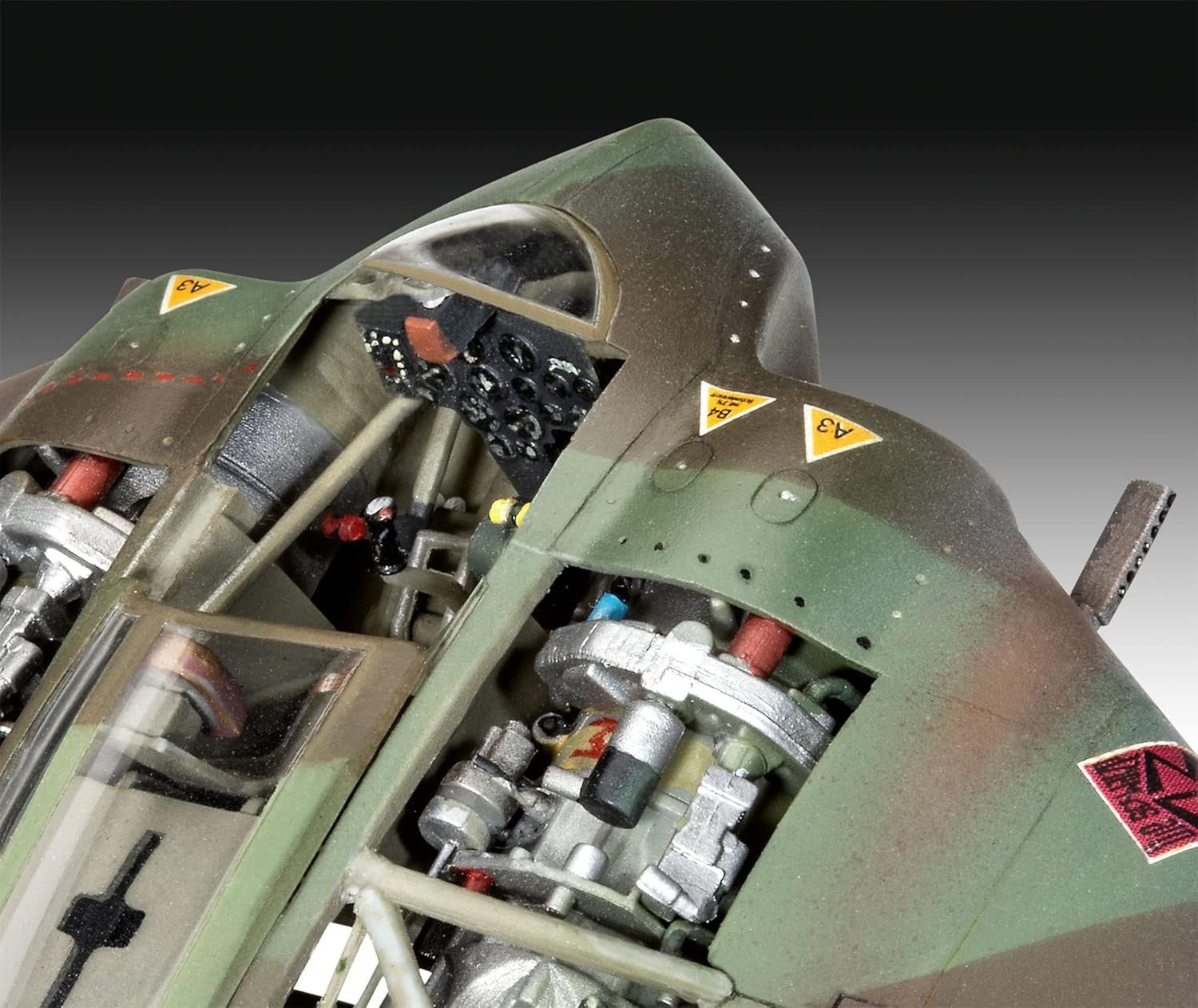 WWII Horten Go229 1:48 Scale Jet Fighter Plastic Model Kit Aircraft Set