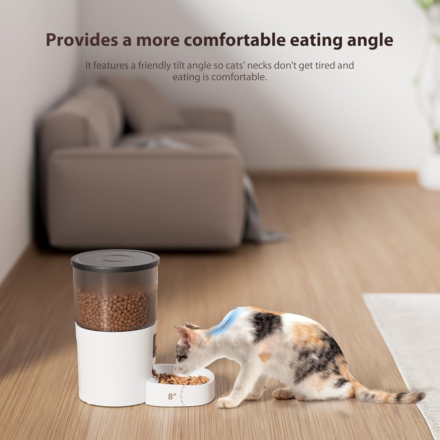 Automatic Pet Feeder 3L Programmable Timer Food Dispenser LCD Control