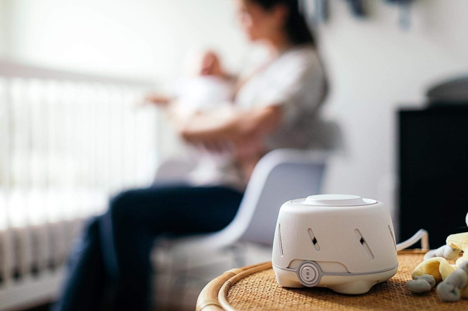 White Noise Machine for Sleep, Baby, Office, Dogs – Adjustable Sound