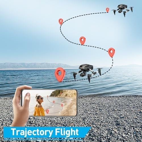 4DRC V42 Mini Drone 1080P Camera, 3D Flip, APP Control, Foldable Toy