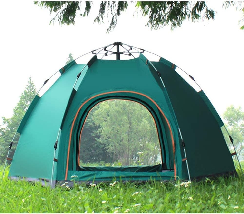 Four Seasons Pop-Up Camping Tent 3-4 Person Waterproof Sun Shade