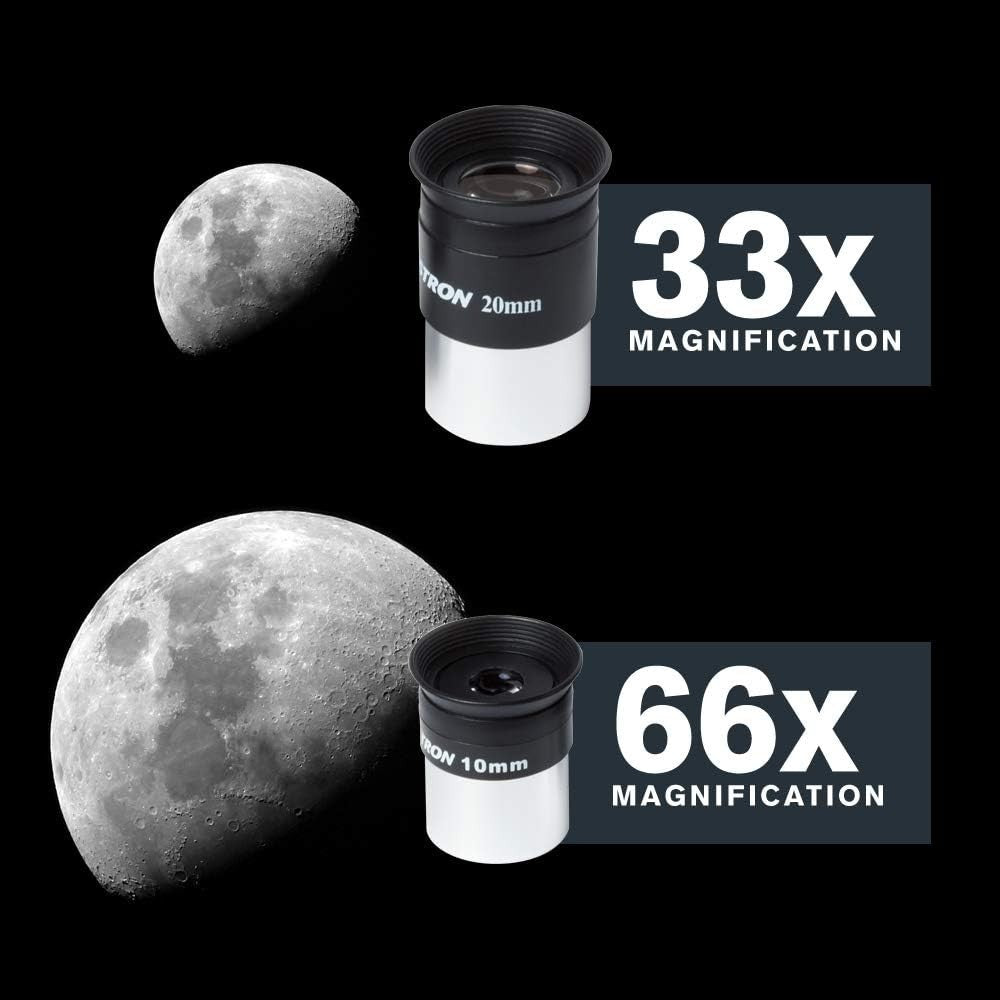 High-Powered 102mm Refractor Telescope for Adults & Kids with Tripod