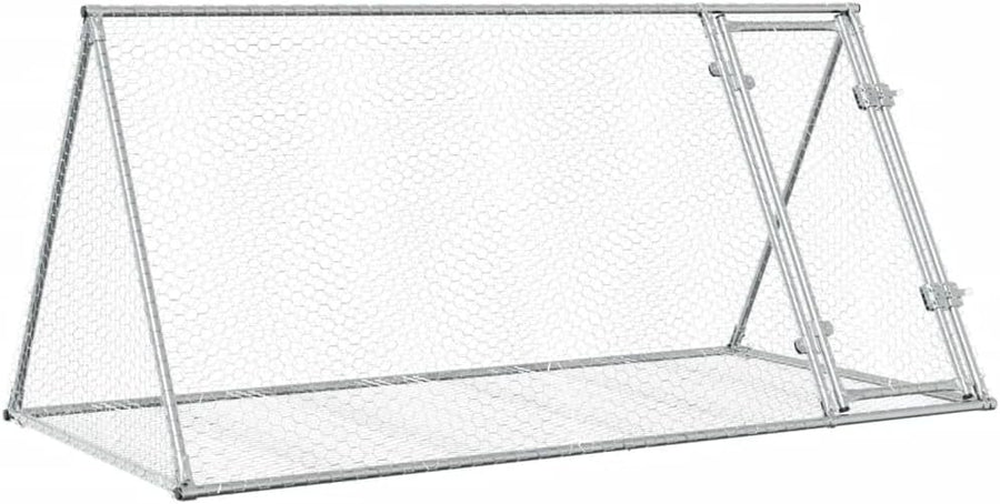 Large Outdoor Rabbit Run Galvanised Steel Hutch Enclosure Secure Mesh