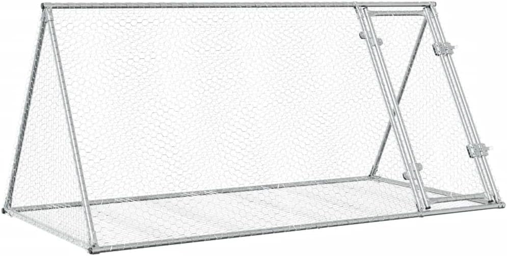 Large Outdoor Rabbit Run Galvanised Steel Hutch Enclosure Secure Mesh