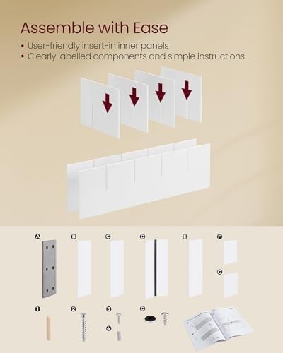 White Shoe Storage Bench with Cushion & 15 Compartments – Modern Hallway Unit