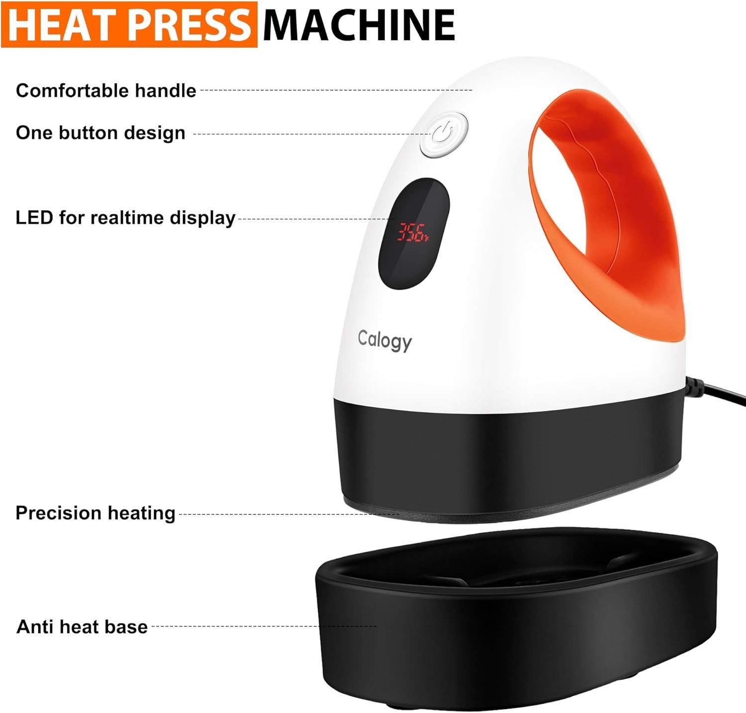 Mini Heat Press Machine Heat Transfer Tool T Shirts Hats Crafts