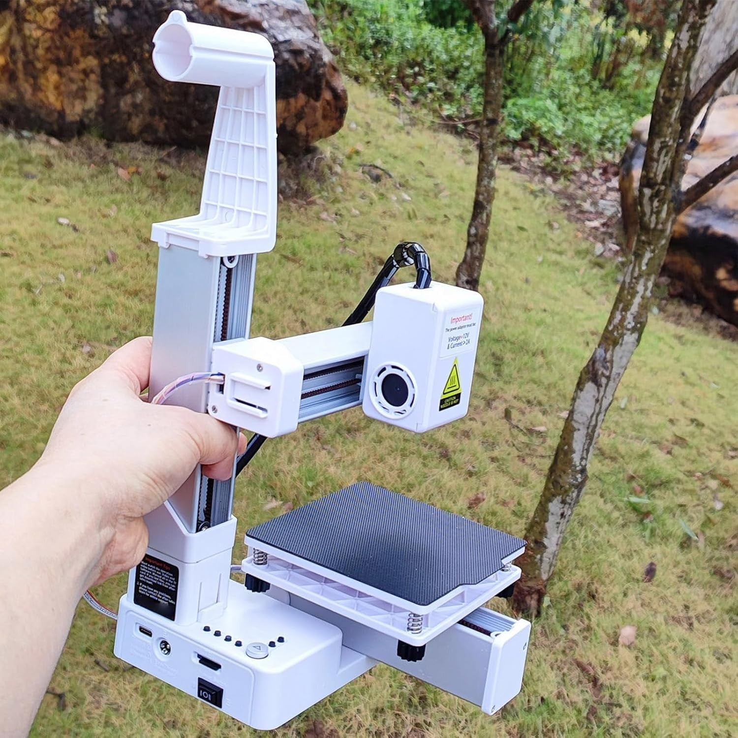 Mini 3D Printer for Beginners Fast Heating Compact FDM DIY Machine