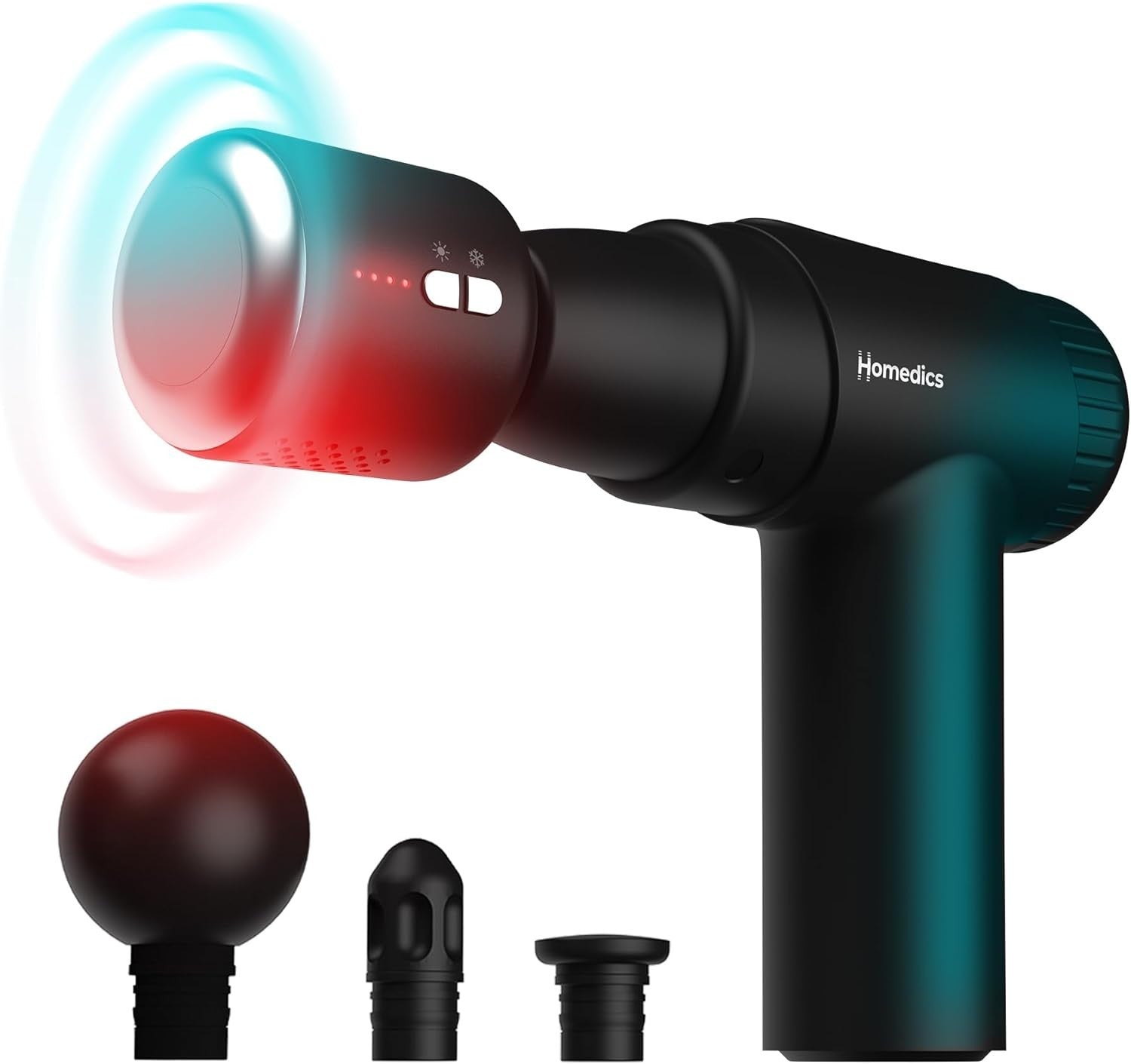 Hot & Cold Massage Gun Deep Tissue Percussion Rechargeable Muscle Recovery