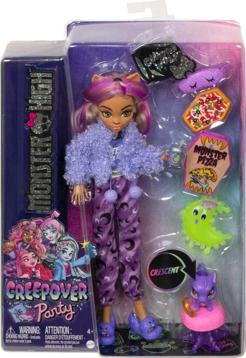 Sleepover Fashion Doll Pet Dog Pajamas Slippers Party Accessories