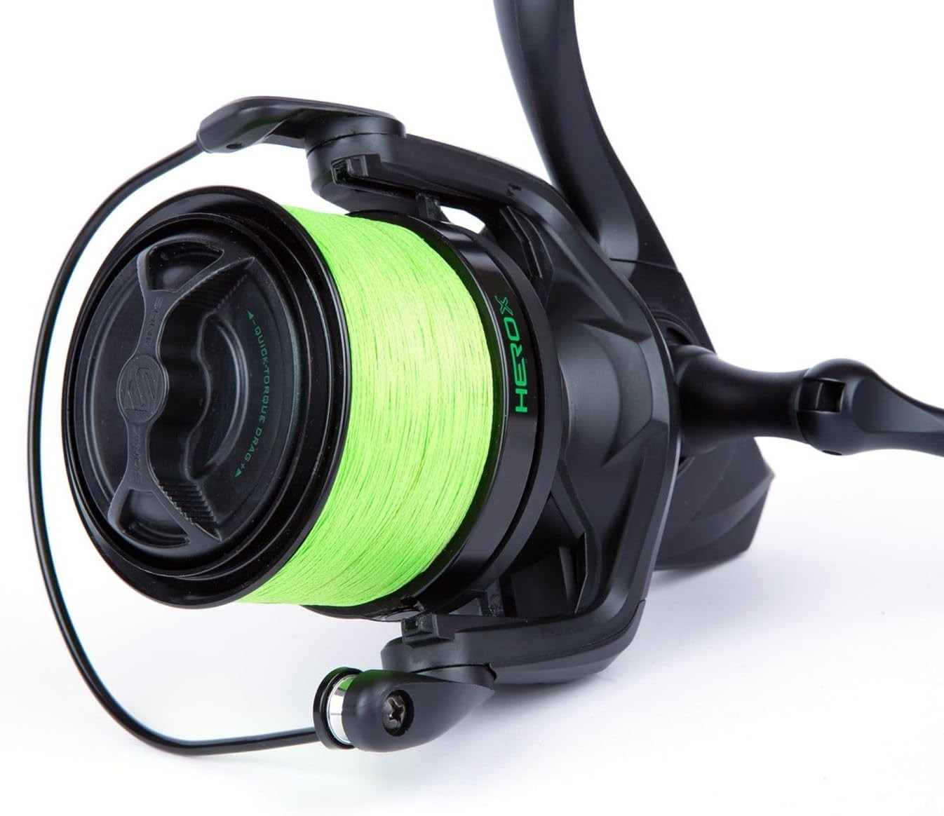 Sonik Carp Fishing Spod Reel | 30lb Hypa-Viz Braid, Wormshaft, Aluminium