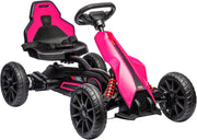 Kids Electric Go Kart 12V Drift Kart Ride On Car Pink Seat Belt 30kg