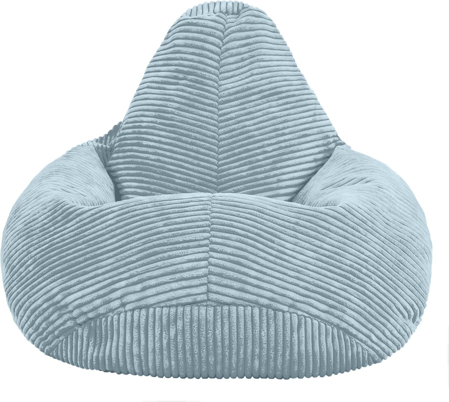 Kids Bean Bag Chair Soft Cord Recliner Seat for Bedroom Lounge Playroom
