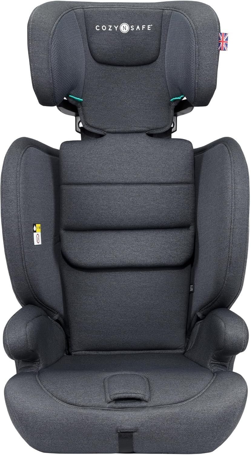 i-Size Child Car Seat ISOFIX 76–150cm 5-Point Harness Back Booster
