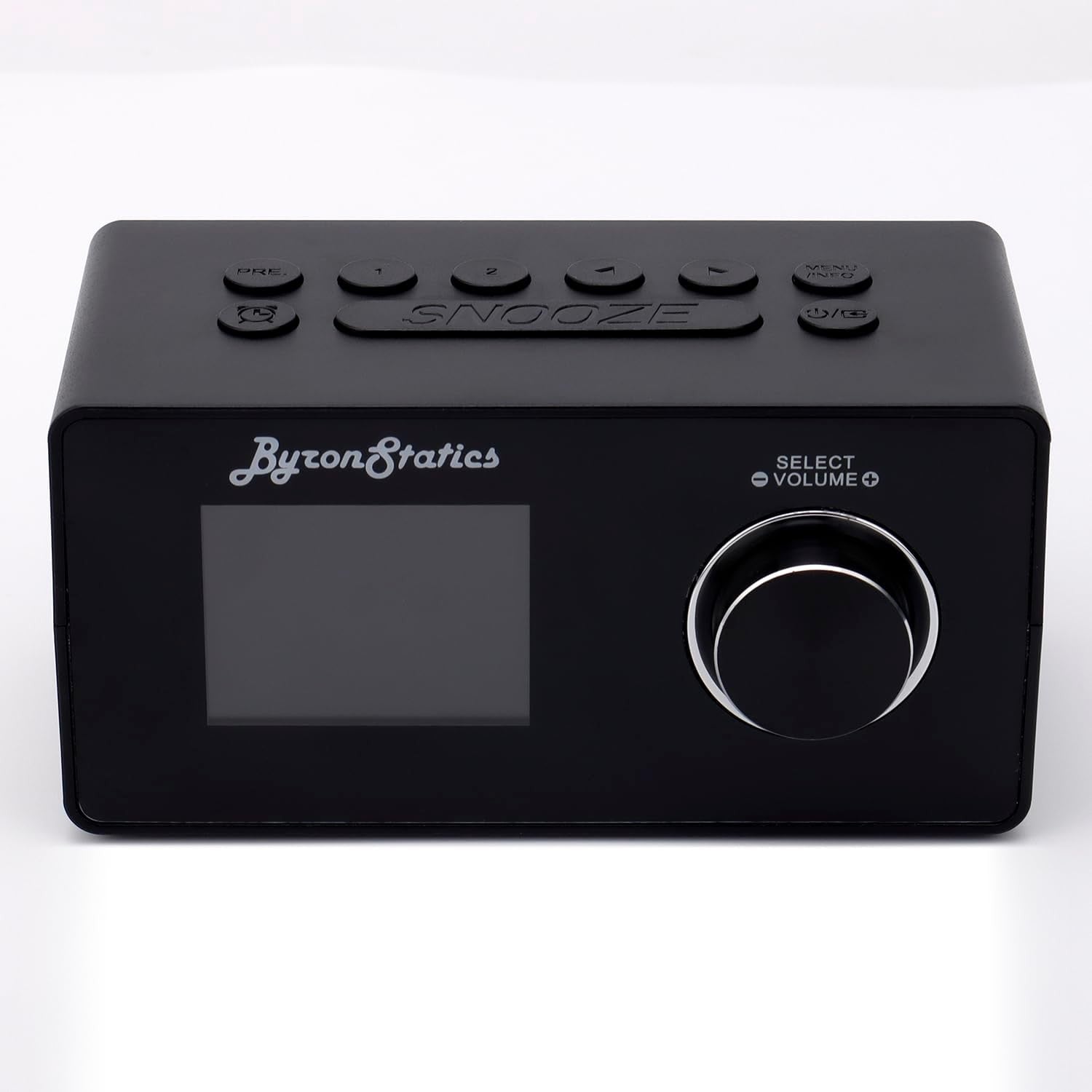 DAB DAB+ FM Digital Radio Bluetooth Alarm Clock Color Display Black