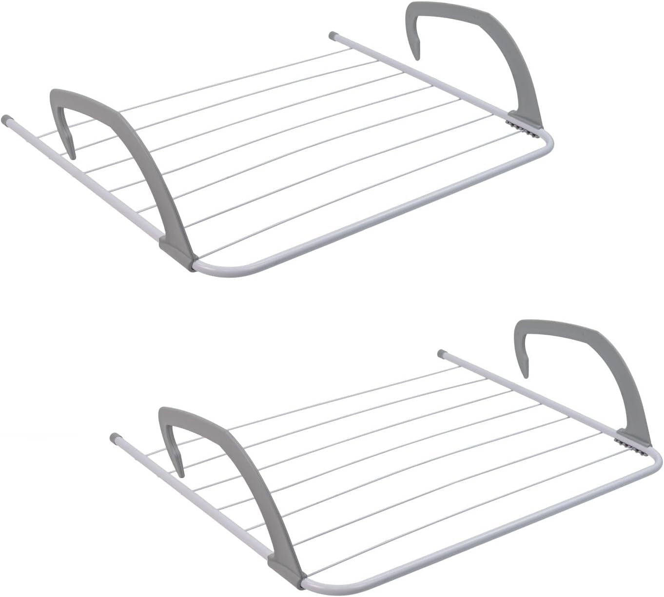 Over Door Radiator Clothes Airer Drying Space Saving 6m Pack of 2