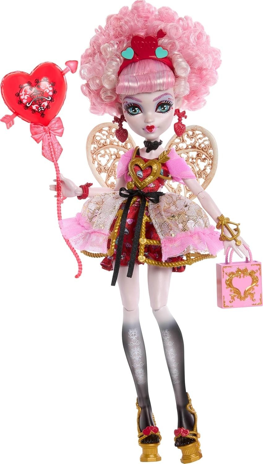 Scary Sweet Birthday Cupid Doll Party Outfit & Accessories