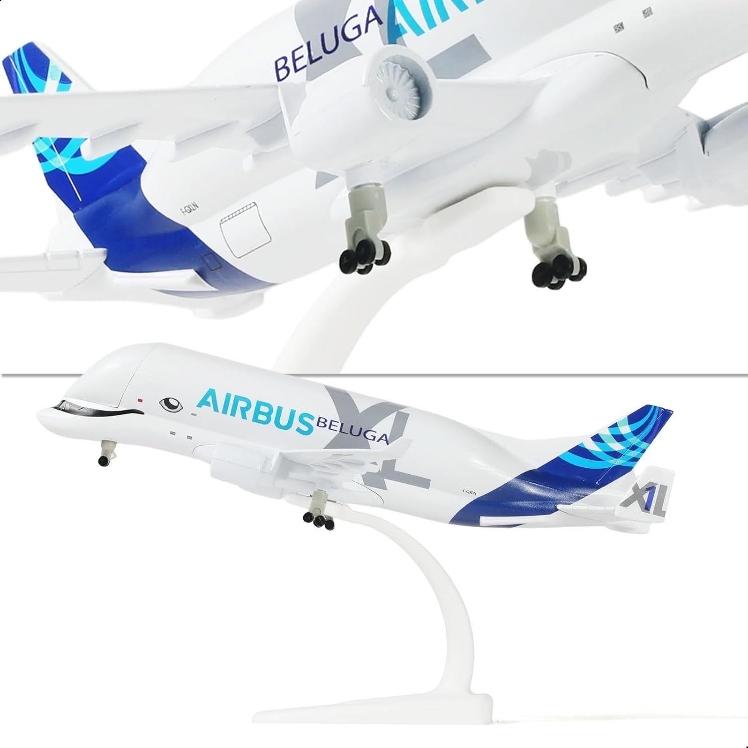1:300 Diecast Airbus A330 Model Plane | 7.7in Display Aircraft w/ Stand