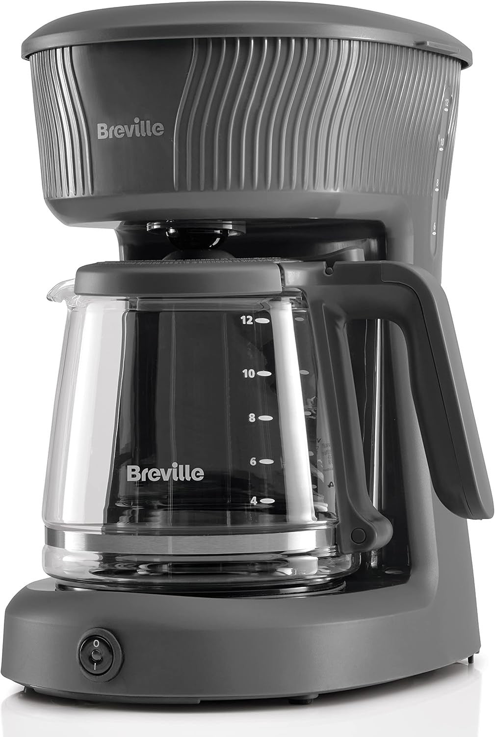Filter Coffee Machine | 12 Cup Glass Jug | Auto Pause | Keep Warm Function