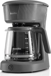 Filter Coffee Machine | 12 Cup Glass Jug | Auto Pause | Keep Warm Function