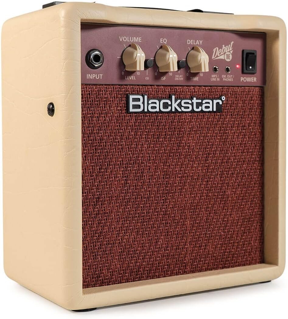 Debut 10E 10W Beginner Guitar Amp Combo Delay MP3 Line In Headphone