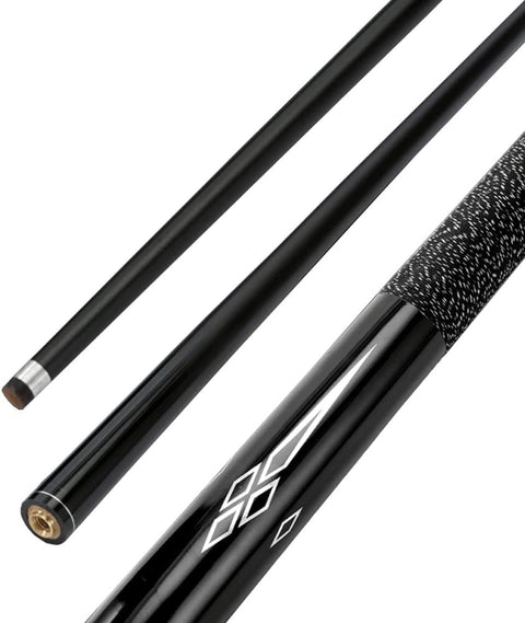 58in Pool Cue Carbon Fiber Maple 11.5mm Tip 19–21oz 1/2 Joint
