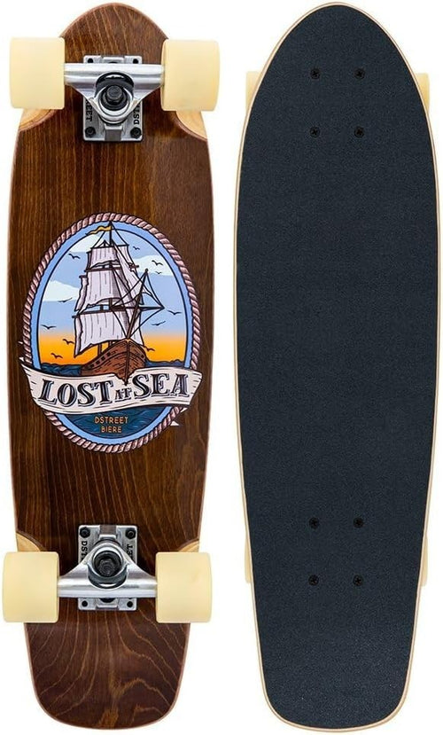 Complete Cruiser Skateboard 7.5" Maple Deck 59mm PU Wheels ABEC7