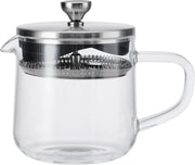 Glass Teapot with Infuser 550ml Loose Leaf Tea Maker Stainless Filter