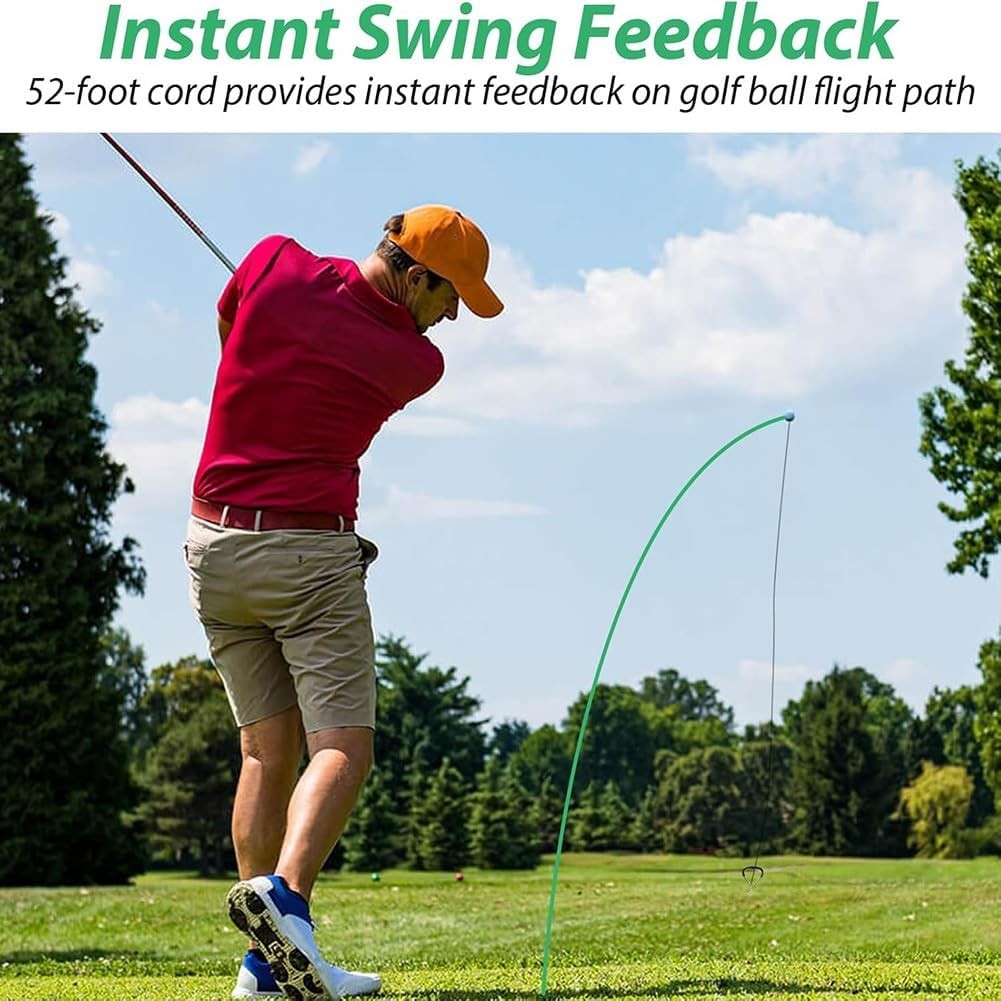 Golf Swing Trainer Ball on Rope Rhythm Practice Aid