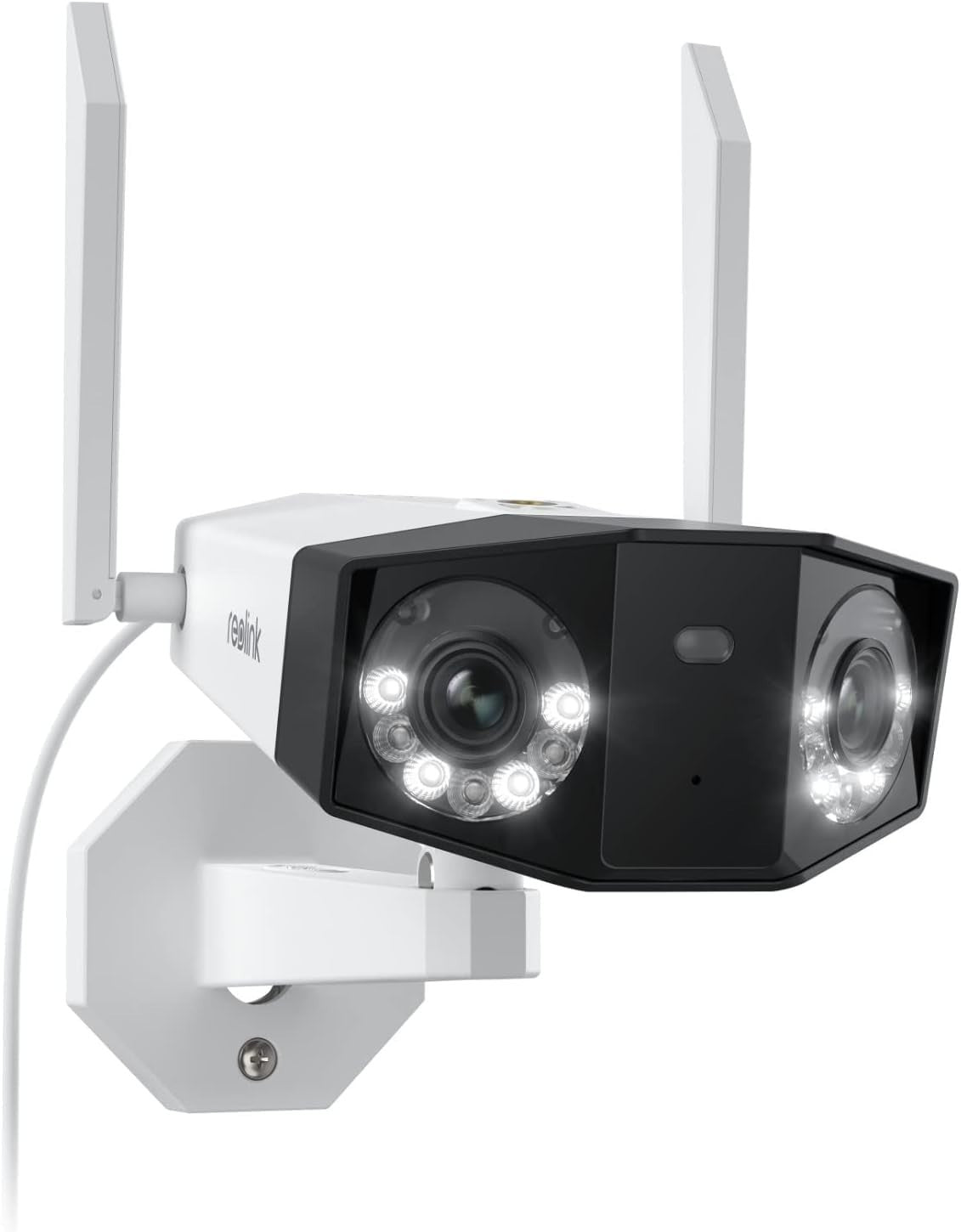 4K WiFi Security Camera 180° Wide Angle Color Night Vision IP67