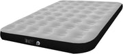 Double Inflatable Air Mattress Built-In Pump Plush Top Camping Bed
