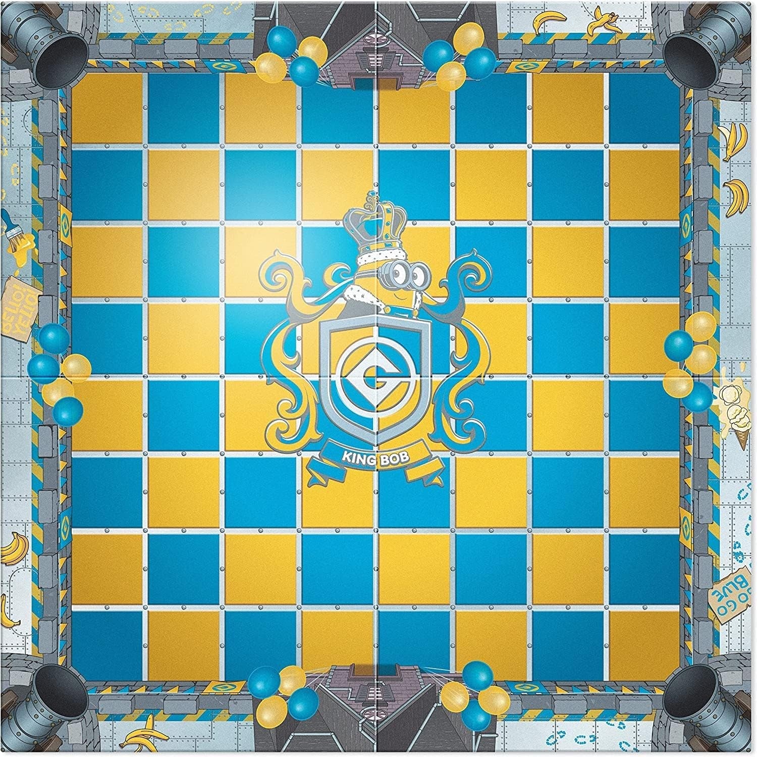 Minions Medieval Mayhem Chess Set – Detailed Figures & 18.5" Board Gift