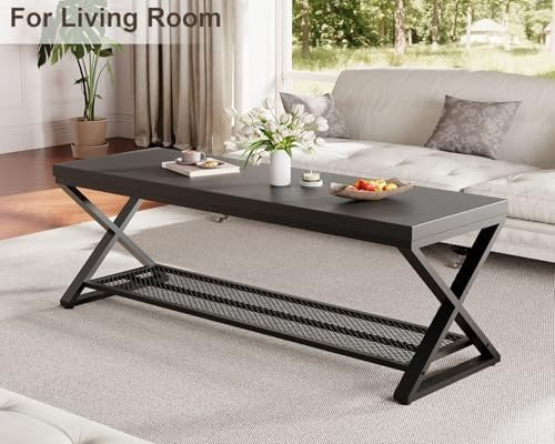 Black Oak Industrial Entryway Storage Bench Metal Frame Shoe Rack Seat 119x36x46