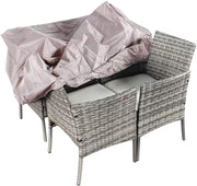 Rattan Garden Furniture Set 4 Piece Sofa Chairs Table Outdoor Patio