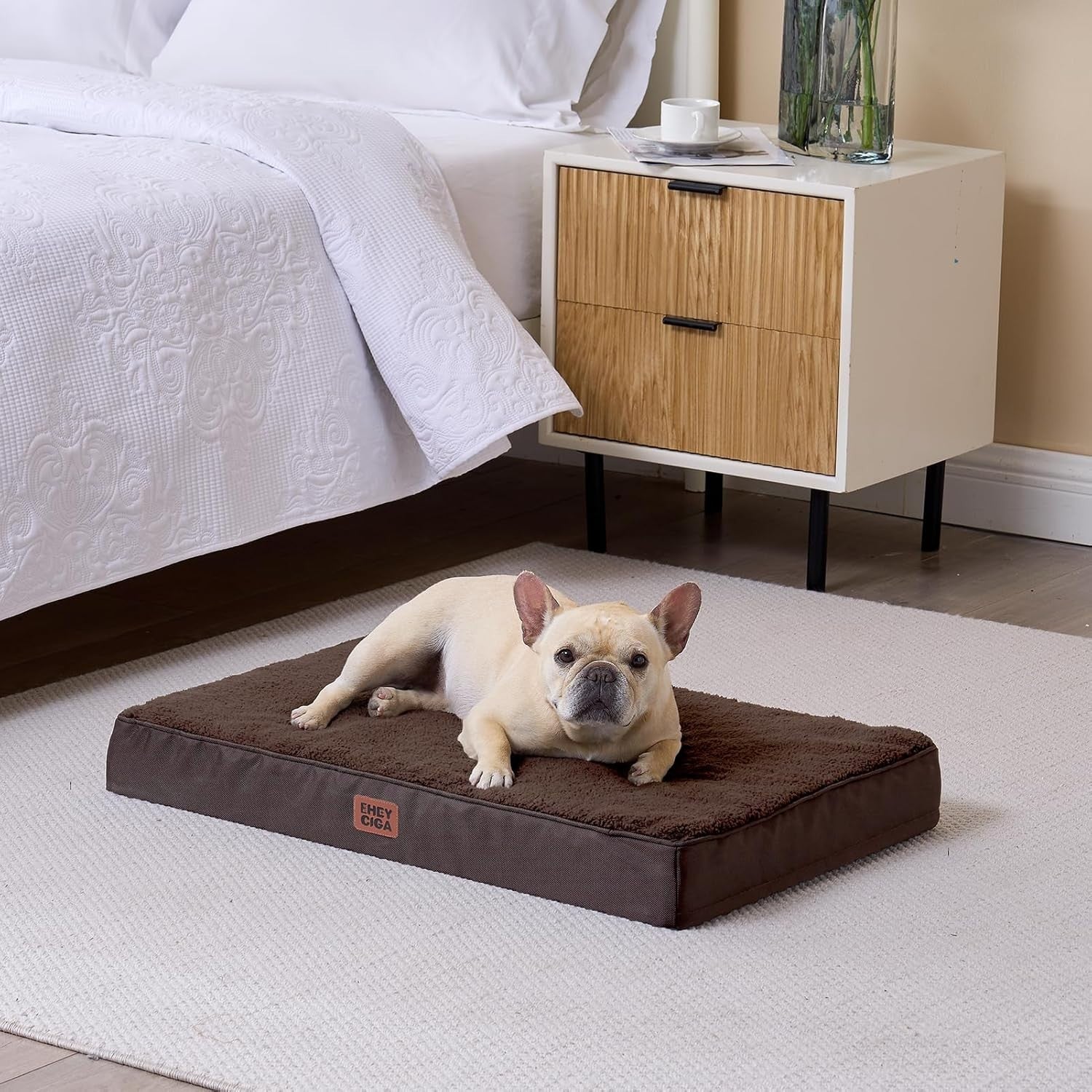 Orthopedic XXL Dog Bed 120x74x9cm Washable Cover Non Slip