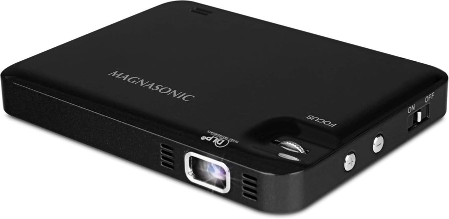 Pocket Pico Projector HDMI Rechargeable Battery DLP 60" Portable