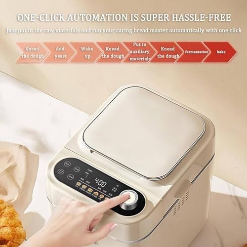 Premium Bread Maker 26 Preset Functions Sourdough Artisan with Adjustable Crust