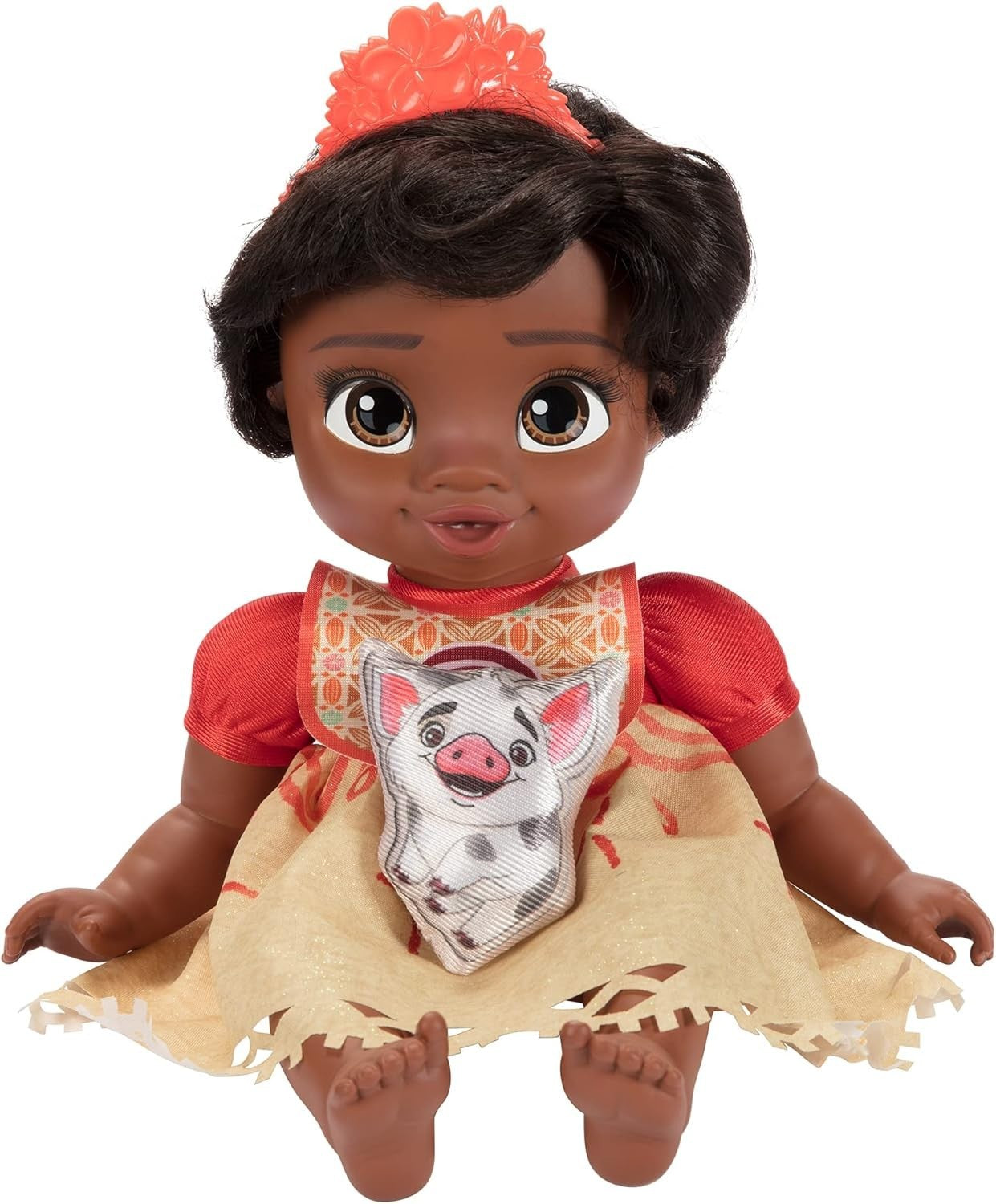 Baby Princess Doll Playset with Carrier Plush Friend Bottle & Tiara