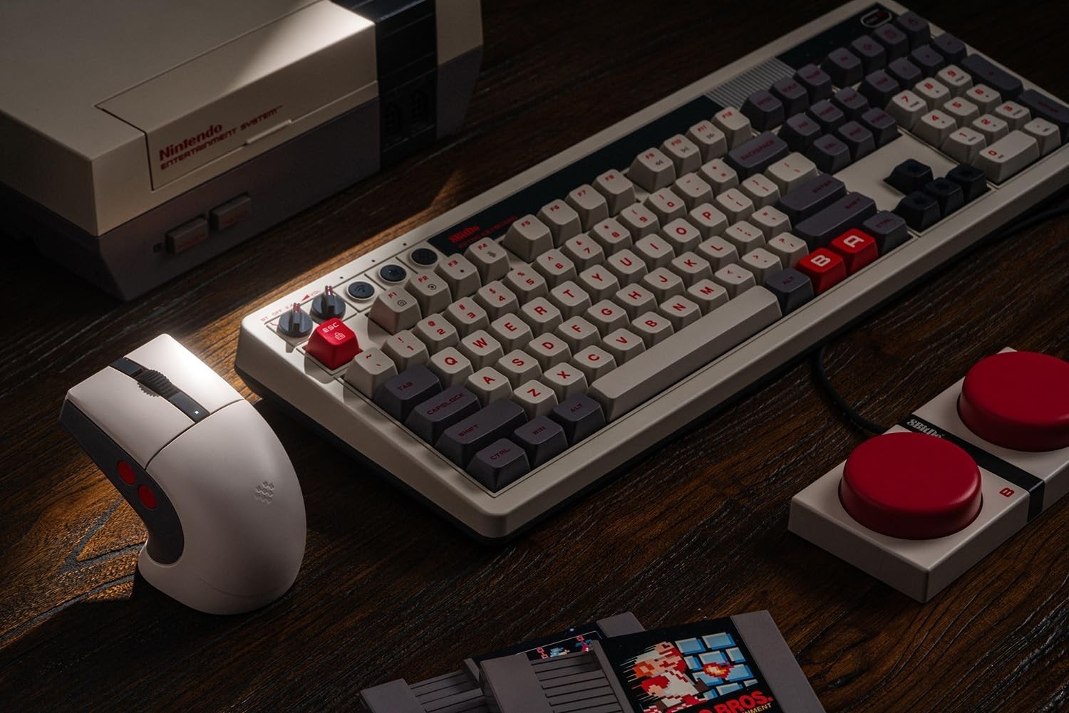 Retro Gaming Mouse 26K DPI Wireless Bluetooth 4KHz Dock RGB