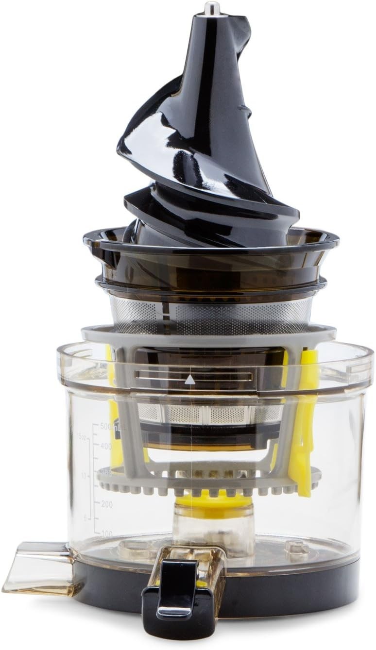 Whole Slow Juicer Cold Press 250W BPA Free Silver Juice Extractor