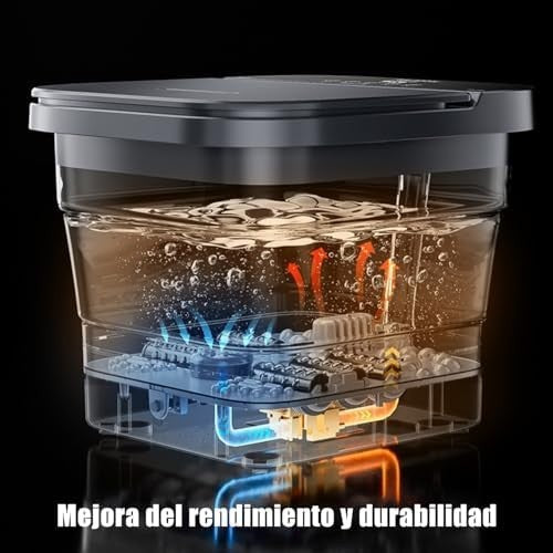 Collapsible Foot Spa w/ Heat, Bubbles, Vibration & 6 Massage Rollers