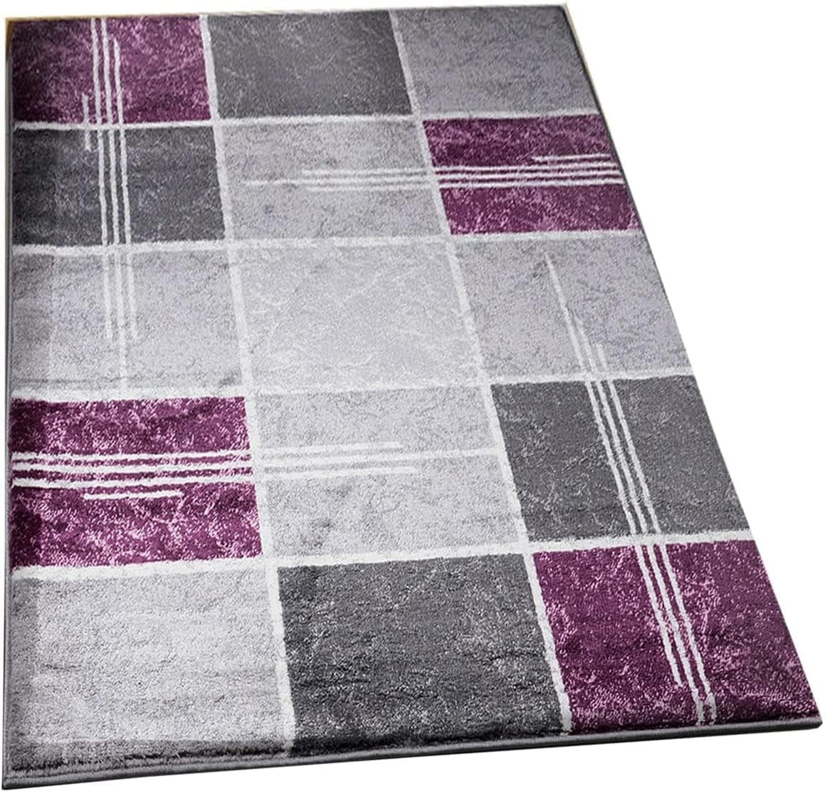 Extra Large Plush Area Rug 6x9 Soft Thick Pile Modern Living Room Carpet